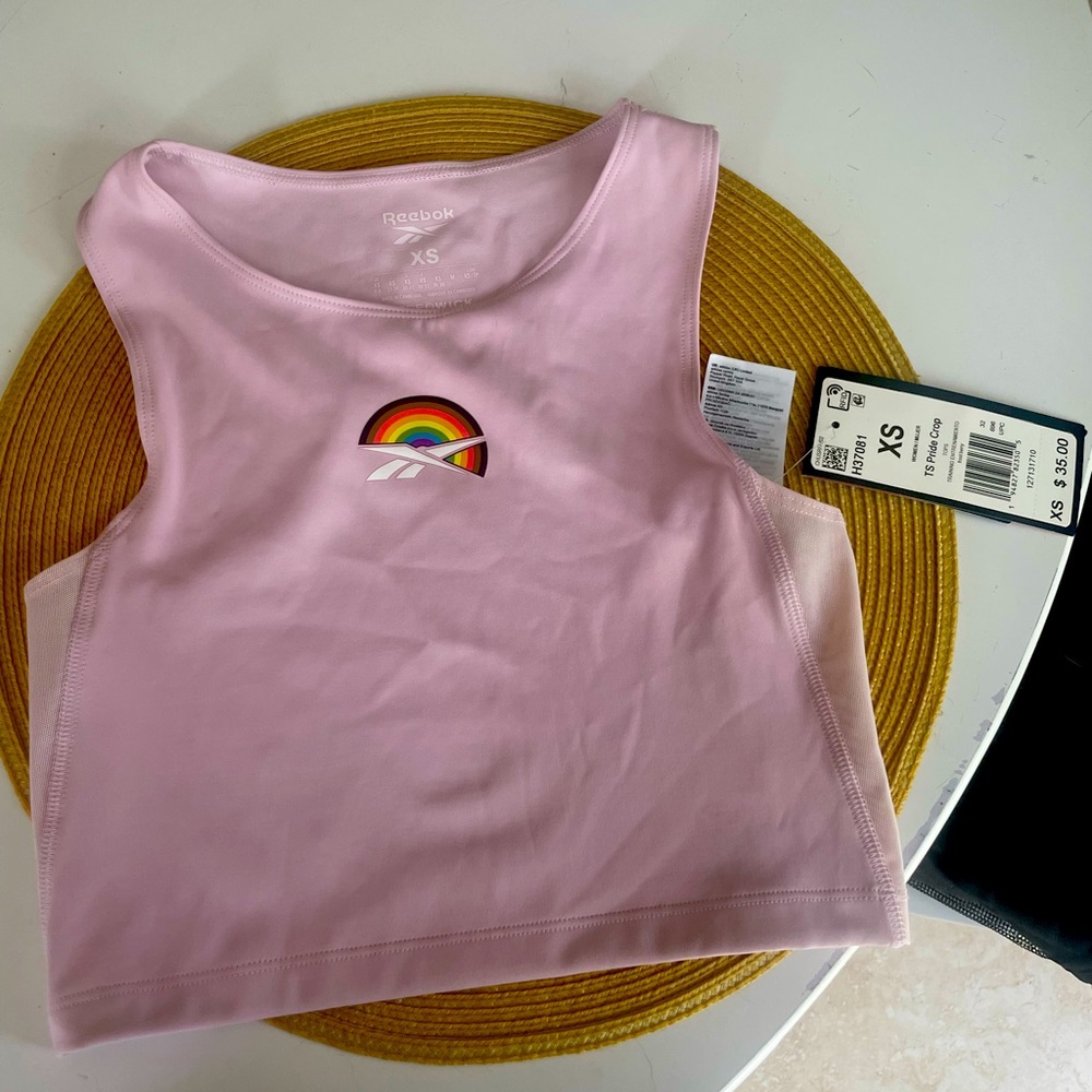 Reebok Pride Sports Bra/ Crop Top -  XS